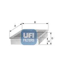 Filtro de aire 3092900 UFI