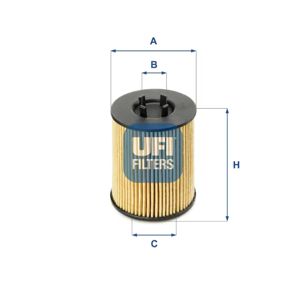 Portafiltro de aceite 2501700 UFI