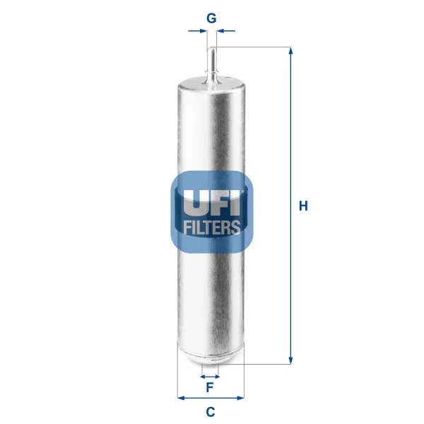 Filtro de combustible 3192601 UFI