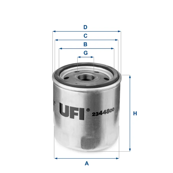 Filtro de aceite 2344800 UFI