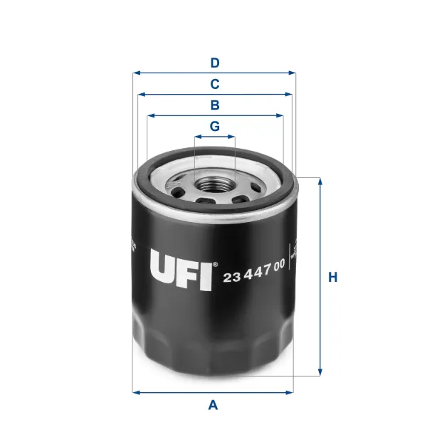 Filtro de aceite 2344700 UFI