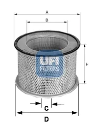 Filtro de aire 8N2556 Caterpillar