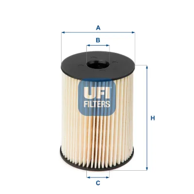 Filtro de combustible UFI 2605400