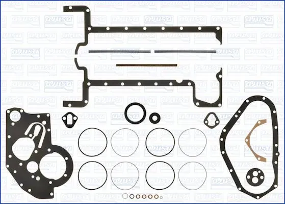 Juego de juntas inferiores del motor 54013000 Ajusa