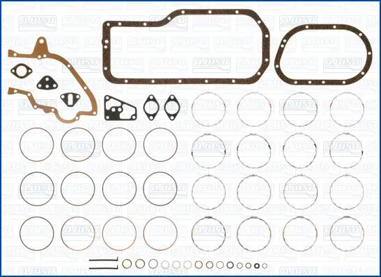 Juego de juntas inferiores del motor 54020600 Ajusa