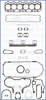 Juego de juntas para motor 50120200 Ajusa