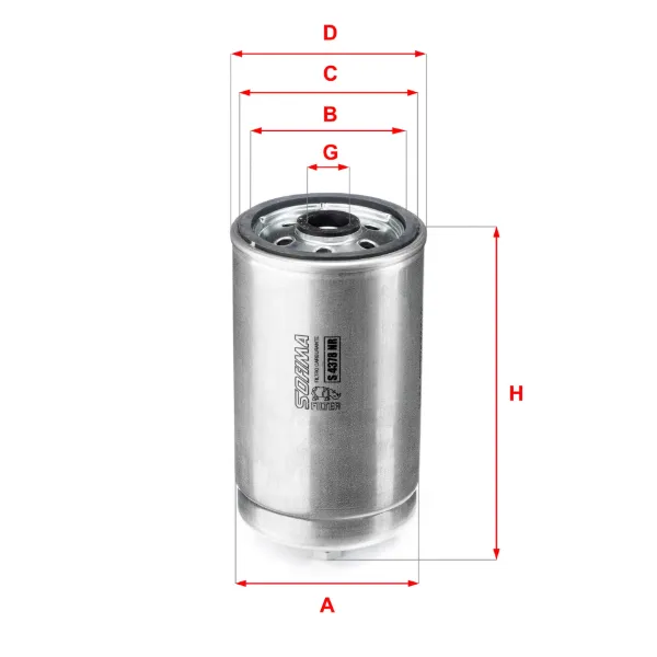Filtro de combustible S4323NR Sofima