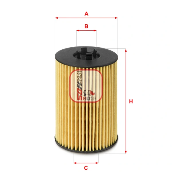 S 5144 PE Sofima filtro de aceite