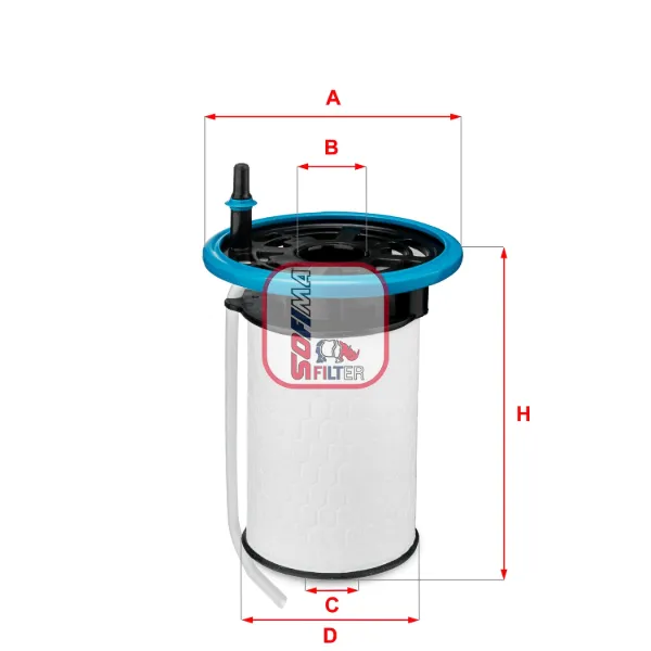 Filtro de combustible S6052NE Sofima