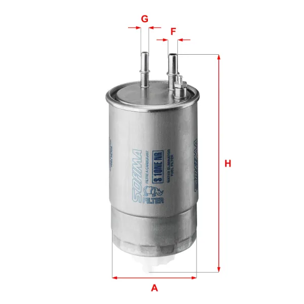 Filtro de combustible S1ONENR Sofima