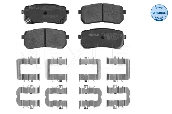 Pastillas de freno traseras Hyundai H-1 STAREX Starex (TQ)