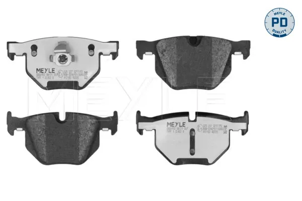 Pastillas traseras para BMW 5  E60