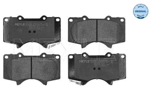 Pastillas de freno delanteras Toyota FORTUNER (N5, N6)