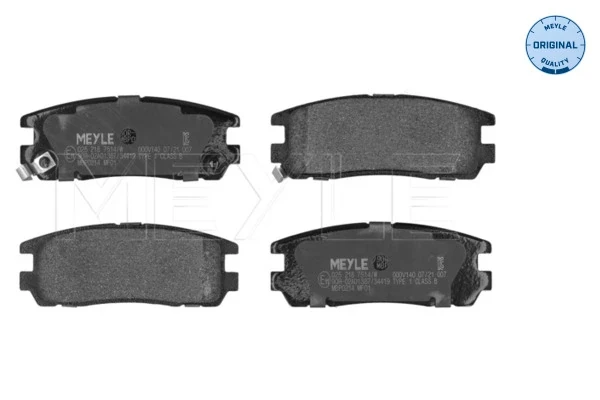 Pastillas de freno traseras Isuzu Trooper 