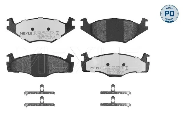 Pastillas de freno delanteras Volkswagen Passat B2 (32B)
