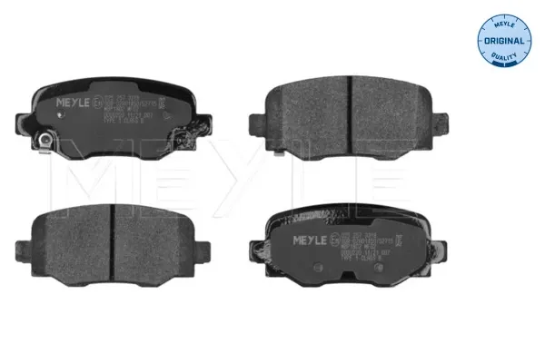 Pastillas de freno traseras PF0805 Magneti Marelli