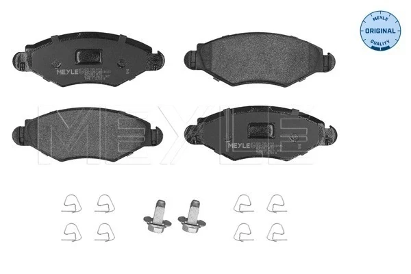 Pastillas de freno delanteras Peugeot 206 SW (2E, K)