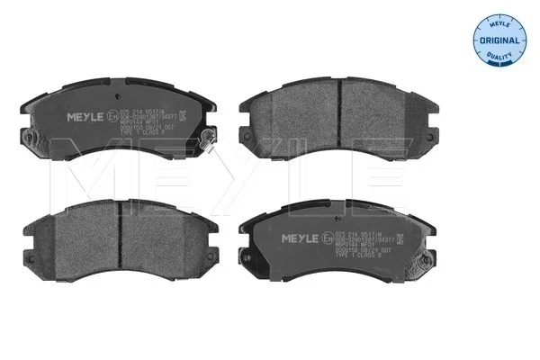 Pastillas de freno delanteras Subaru Legacy 1 (BC)