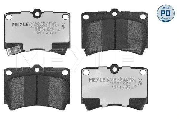 Pastillas de freno delanteras Mazda 323 F IV (BG)