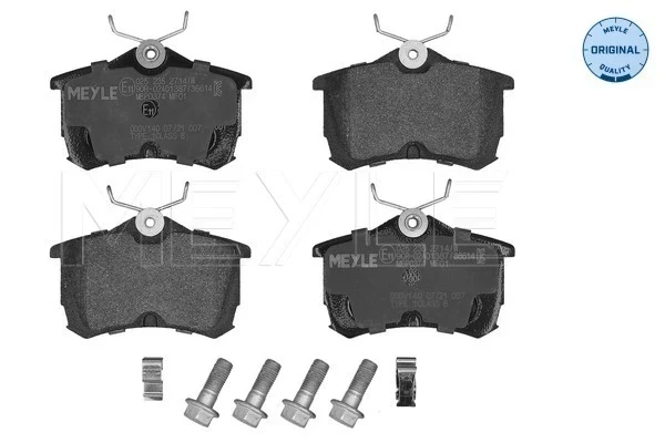 Pastillas de freno traseras Honda Accord 6 (CG)