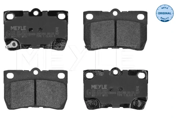 Pastillas de freno delanteras Lancia Ypsilon 2 (846)