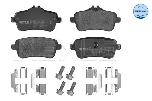Pastillas de freno traseras Mercedes ML/GLE (W166)