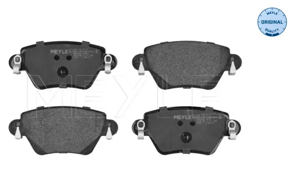 Pastillas de freno traseras Ford Mondeo 3 (BWY)