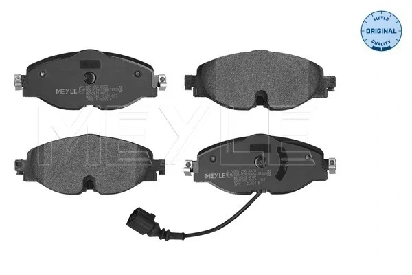 Pastillas de freno delanteras Volkswagen Polo 6 (AW1, BZ1, AE1)