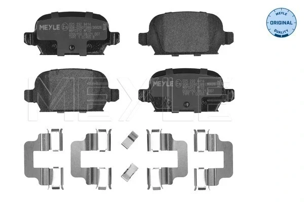 Pastillas de freno traseras Opel Corsa A (93)