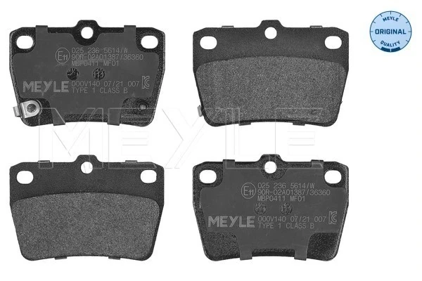 Pastillas de freno delanteras Subaru Forester 3 (S12, SH)