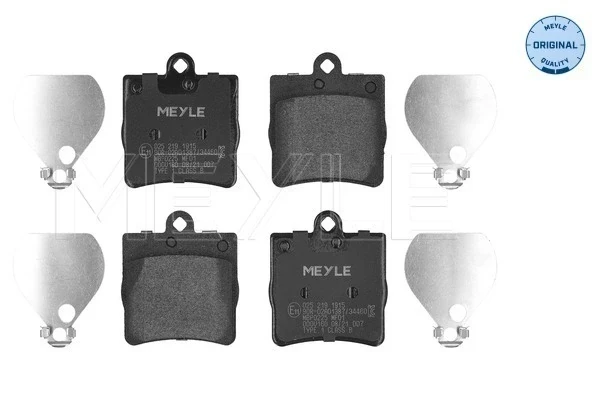 025 219 1915 Meyle pastillas de freno traseras
