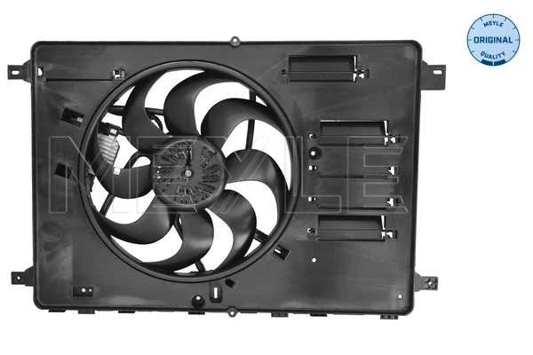 Difusor de radiador, ventilador de refrigeración, condensador del aire acondicionado, completo con motor y rodete Ford S-Max (CA1)