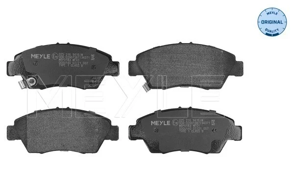 Pastillas de freno delanteras Honda Civic 7 (EM)