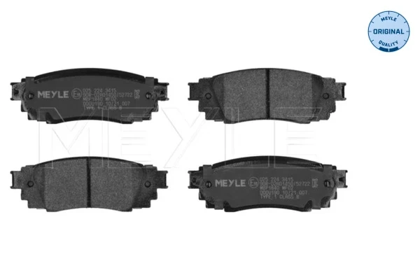 446610010 Toyota pastillas de freno traseras