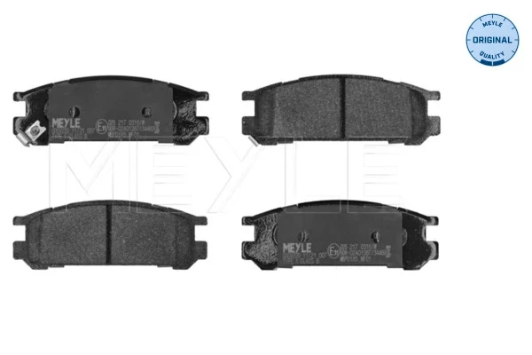 Pastillas de freno traseras Subaru Impreza 1 (GC)
