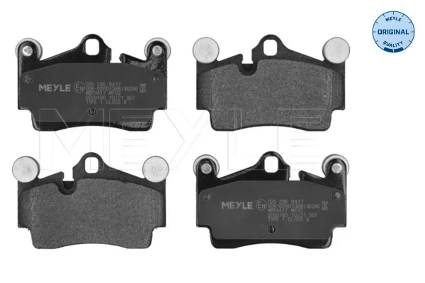 Pastillas de freno traseras Audi Q7 (4L)