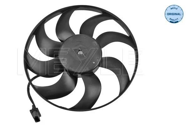 Ventilador (rodete +motor) refrigeración del motor con electromotor completo Skoda Fabia 2 (5J5, 545)