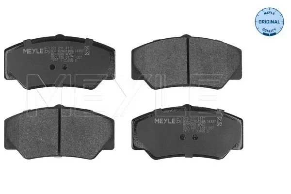Pastillas de freno Ford Transit IV