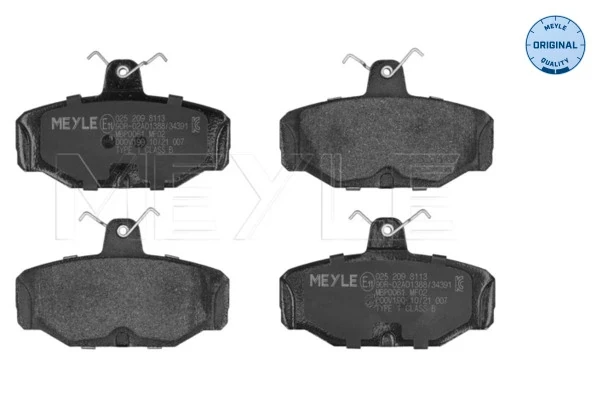 Pastillas de freno traseras Ford Sierra (GBC,GBG)