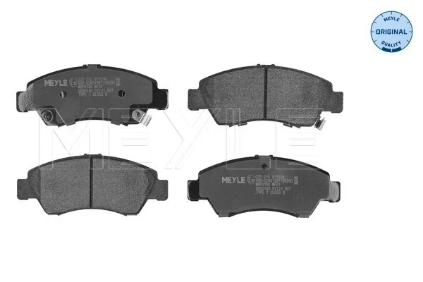 Pastillas de freno delanteras Honda Civic 6 (EJ6, EJ8)