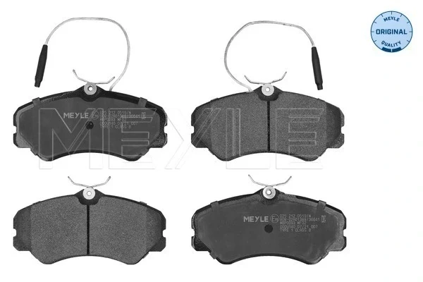 Pastillas de freno delanteras Fiat Ducato 1 (290)