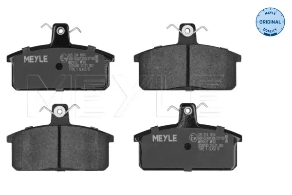 Pastillas de freno traseras 500028834 Iveco