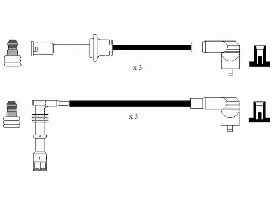 Cables de bujías 7312 NGK