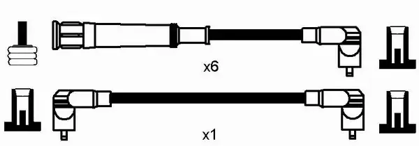 Cables de bujías 0576 NGK