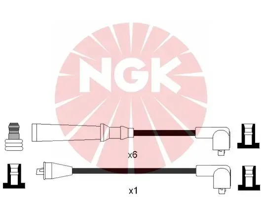 Cables de bujías 5764 NGK