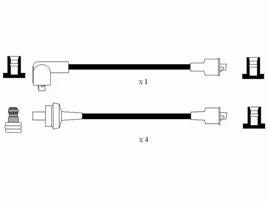 Cables de bujías 7399 NGK
