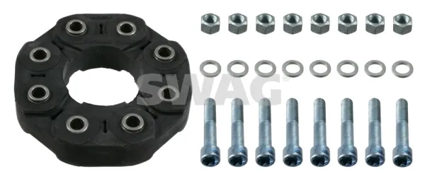 Acoplamiento elástico del cardán delantero/trasero 10921199 Swag