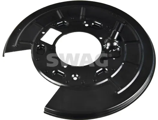 Protector de disco de freno trasero izquierdo 33106356 Swag