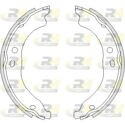 Zapatas de freno de mano 475000 Road House