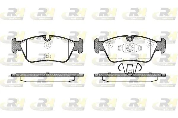 Pastillas de freno delanteras BMW 1 E81, E87